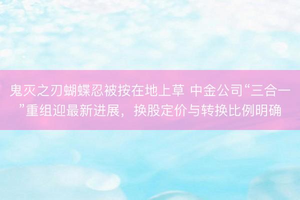 鬼灭之刃蝴蝶忍被按在地上草 中金公司“三合一”重组迎最新进展，换股定价与转换比例明确