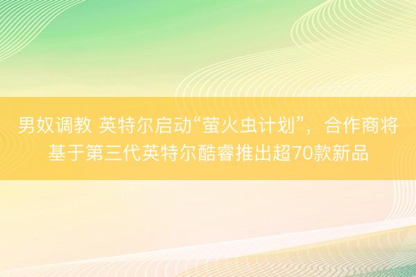 男奴调教 英特尔启动“萤火虫计划”，合作商将基于第三代英特尔酷睿推出超70款新品
