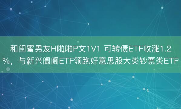 和闺蜜男友H啪啪P文1V1 可转债ETF收涨1.2%，与新兴阛阓ETF领跑好意思股大类钞票类ETF